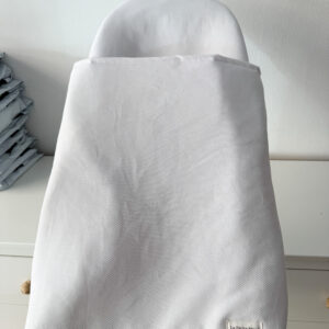 Funda hamaca babybjörn pique blanco con funda