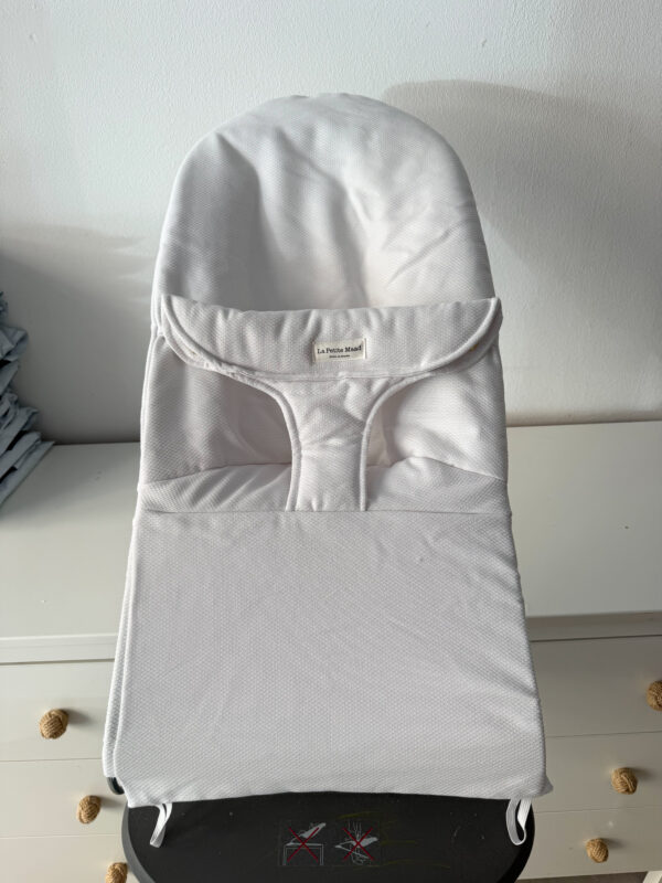 Funda hamaca babybjörn pique blanco