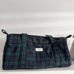 Bolsa de viaje tartán