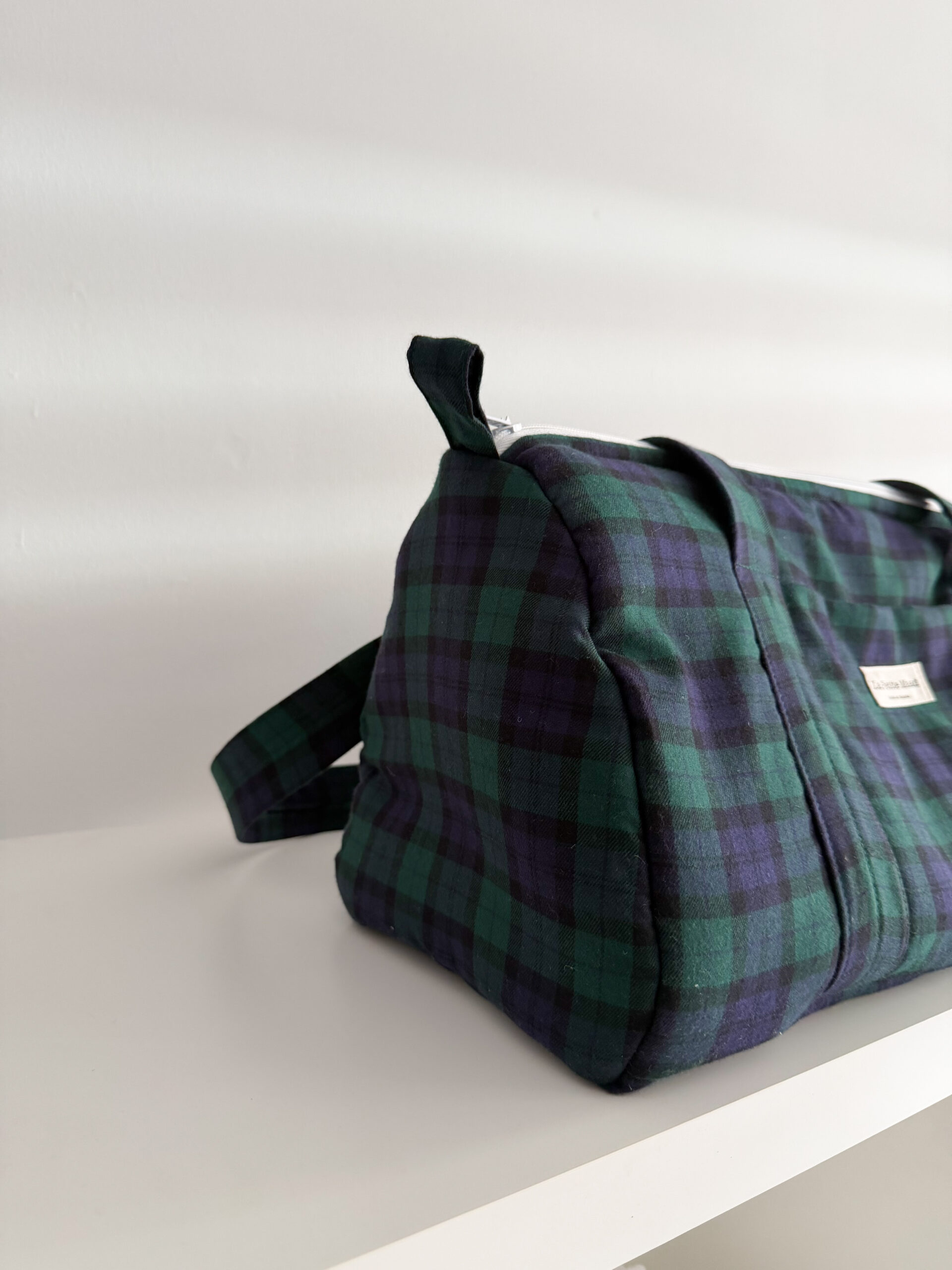 Bolsa de viaje tartán - Imagen 2