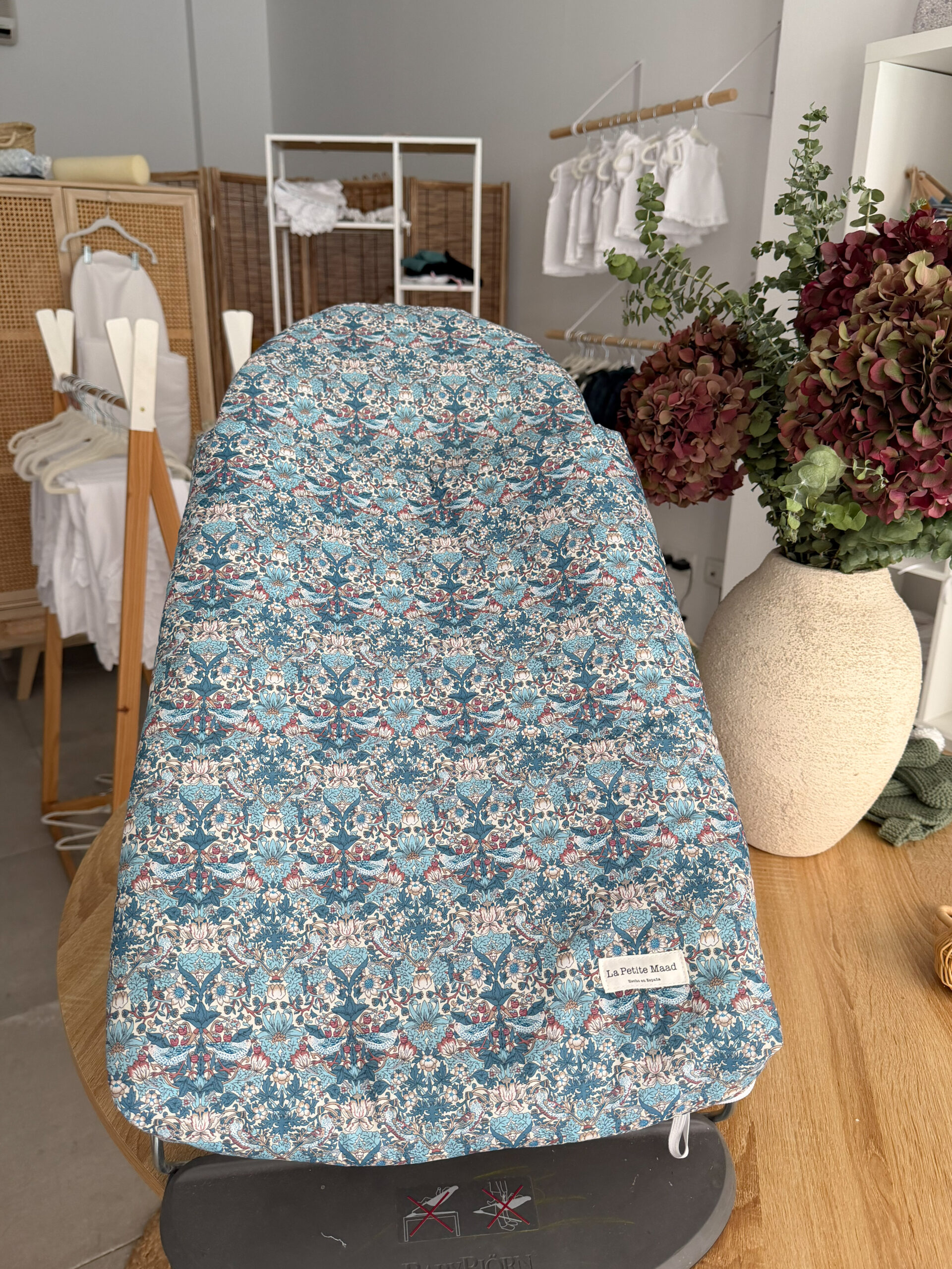 Funda hamaca babybjörn liberty azul con saco