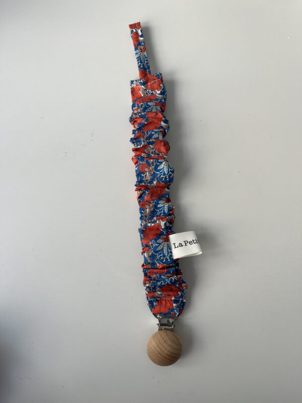 Chupetero liberty rojo y azul