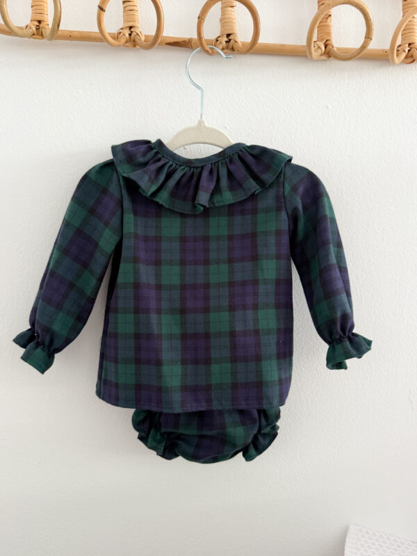 Jesusito Cata tartan azul y verde