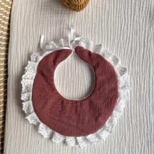 Babero Marieta vichy fresón