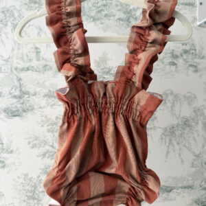 Cubre teja tirantes fruncidos