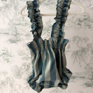 Cubre bosque tirantes fruncidos