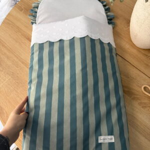 Saco universal para capazo rayas bosque