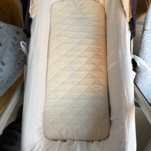 Cubre capazo universal bambula blanco