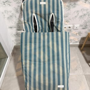 Saco universal para silla en rayas bosque