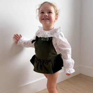 Ranita pana verde bosque