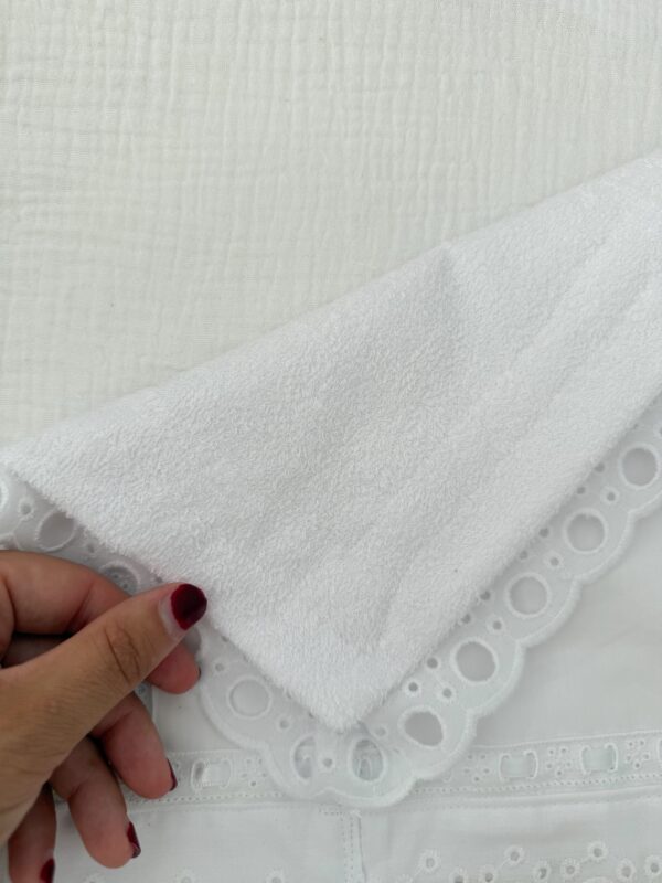 Salvababas blanco impermeable - Imagen 2