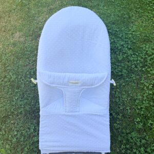 Funda hamaca babybjörn plumeti blanco
