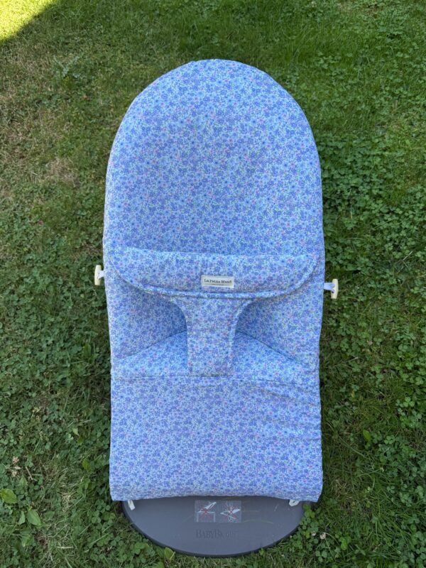 Funda hamaca babybjörn flor azul