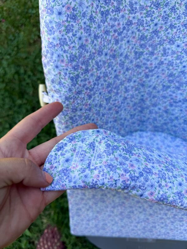 Funda hamaca babybjörn flor azul - Imagen 2